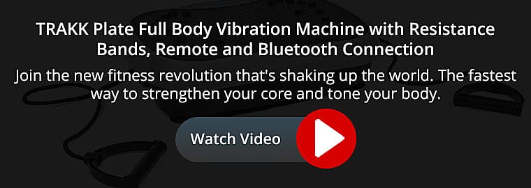 TRAKK Plate Full Body Vibration Machine Video