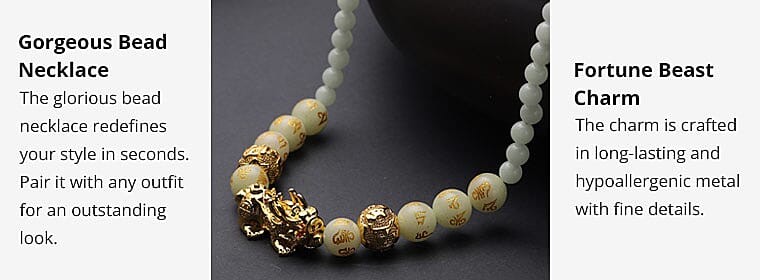 Beautiful Carved Beads Banner