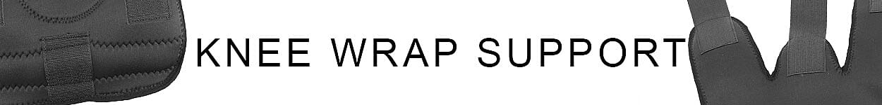 Black Drytex Knee Wrap Hinged Banner