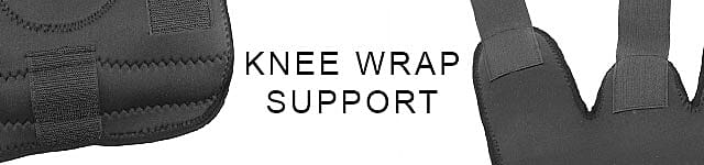 Black Drytex Knee Wrap Hinged Banner