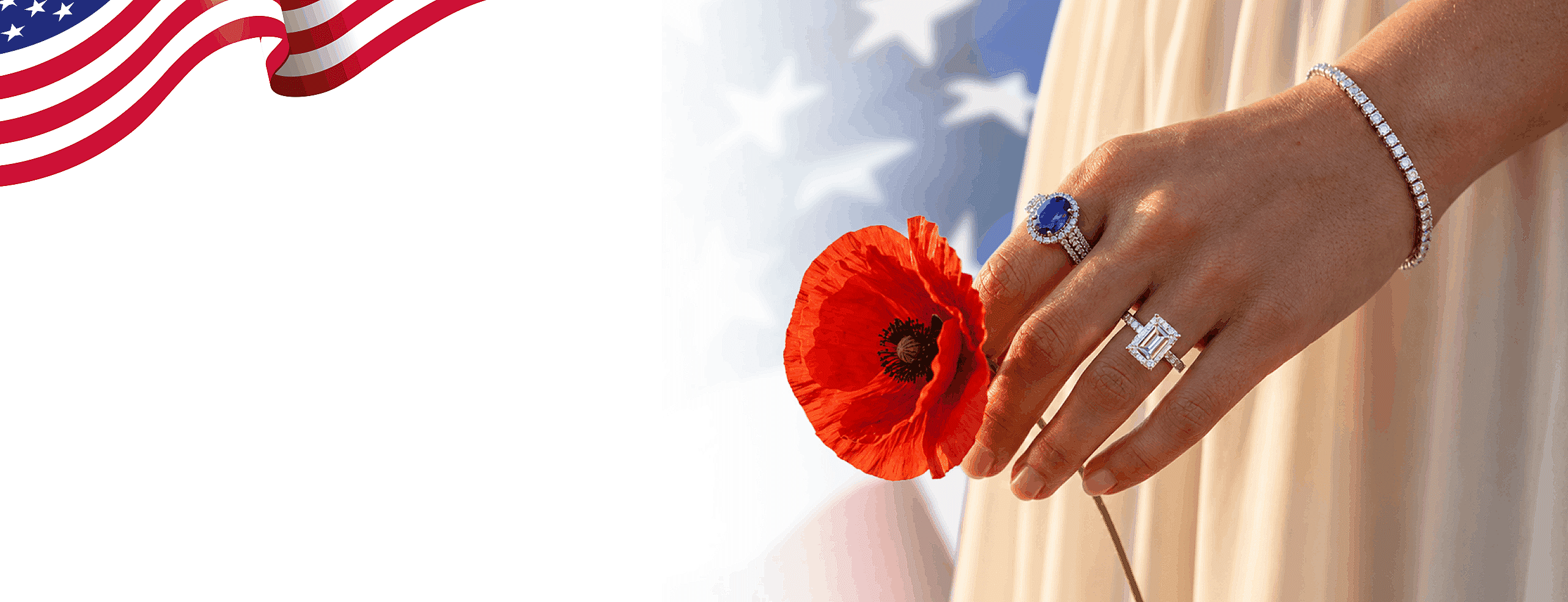 Memorial Day 2026 jewelry sale banner