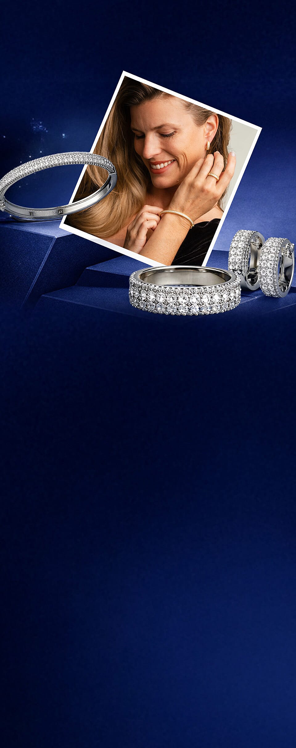 Brilliant simulated diamonds