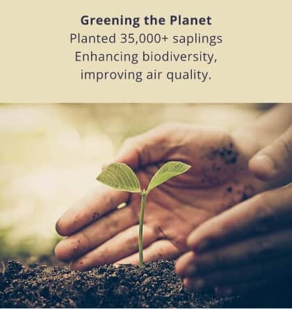 Greening The Planet
