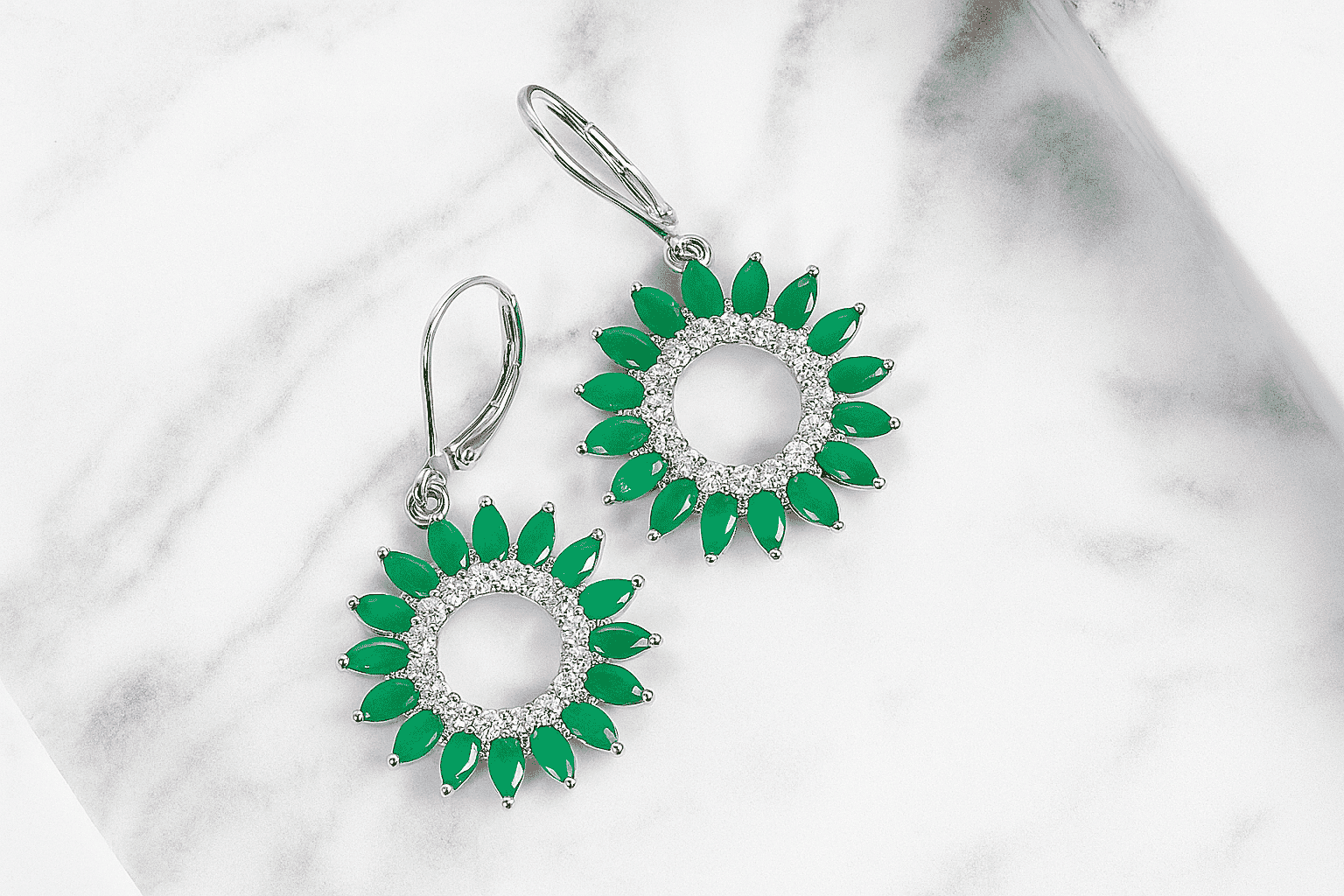 Emerald Earring