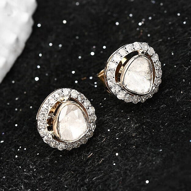 Polki diamonds Earring