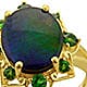 Canadian ammolite ring