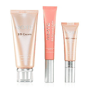 NOTE Natural Beauty Set-BB Concealer, Lip Corrector, and BB Cream