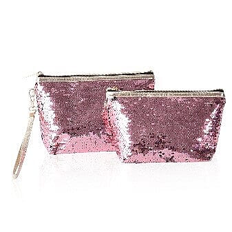 Sequin Pouches with Wristlet