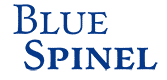 Blue spinel logo.