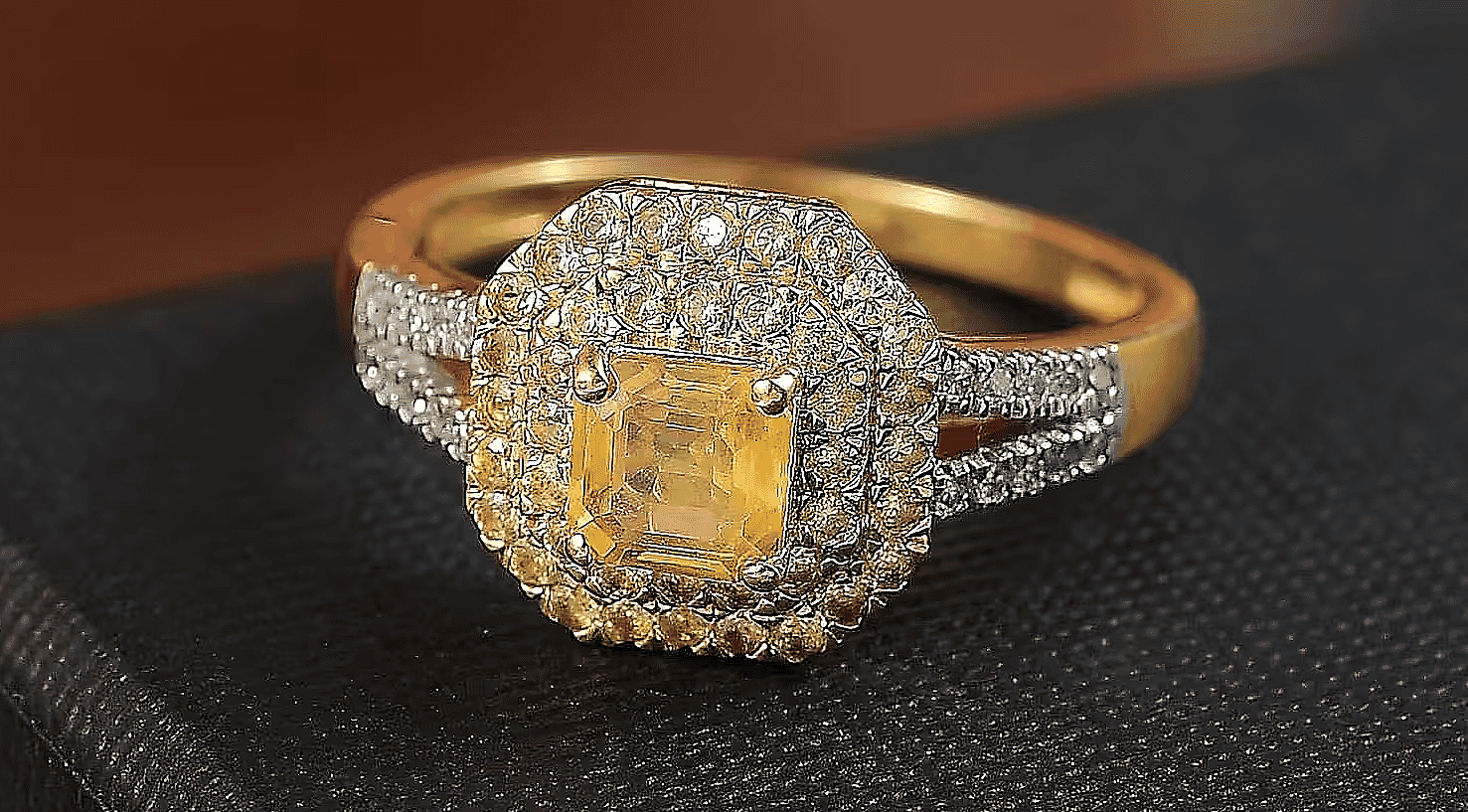 Yellow Sapphire Ring