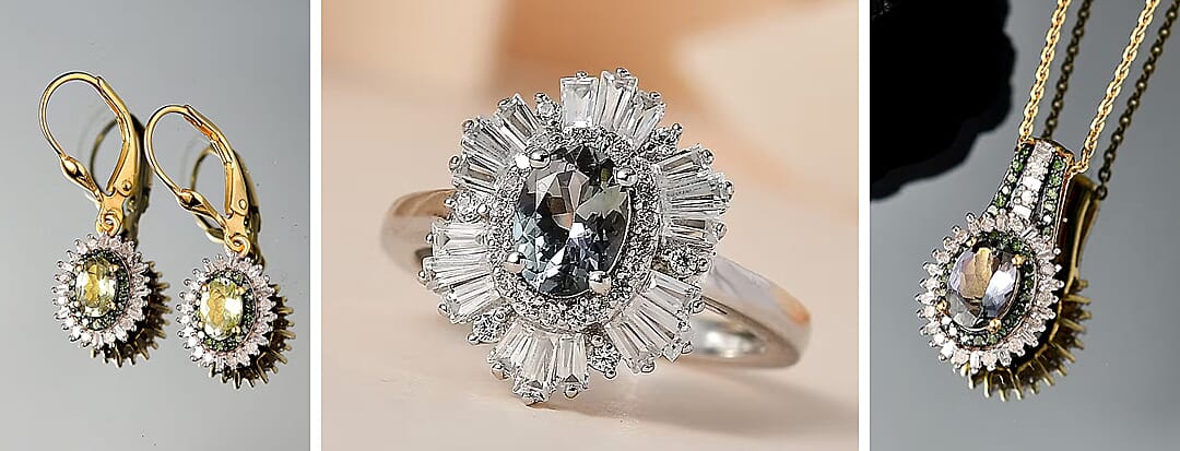 Natural Green Tanzanite