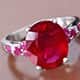 Attractive niassa ruby ring at Shop LC.