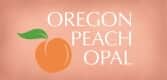 Oregon Peach Opal Logo