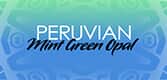 Peruvian Mint Green Opal Logo