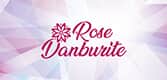 Rose Danburite Stone Logo