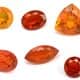 Salamanca fire opal variety of gemstones.
