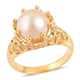 South Sea pearl crown ring.