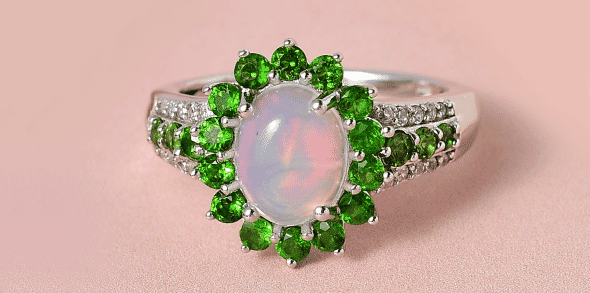 Opal rings