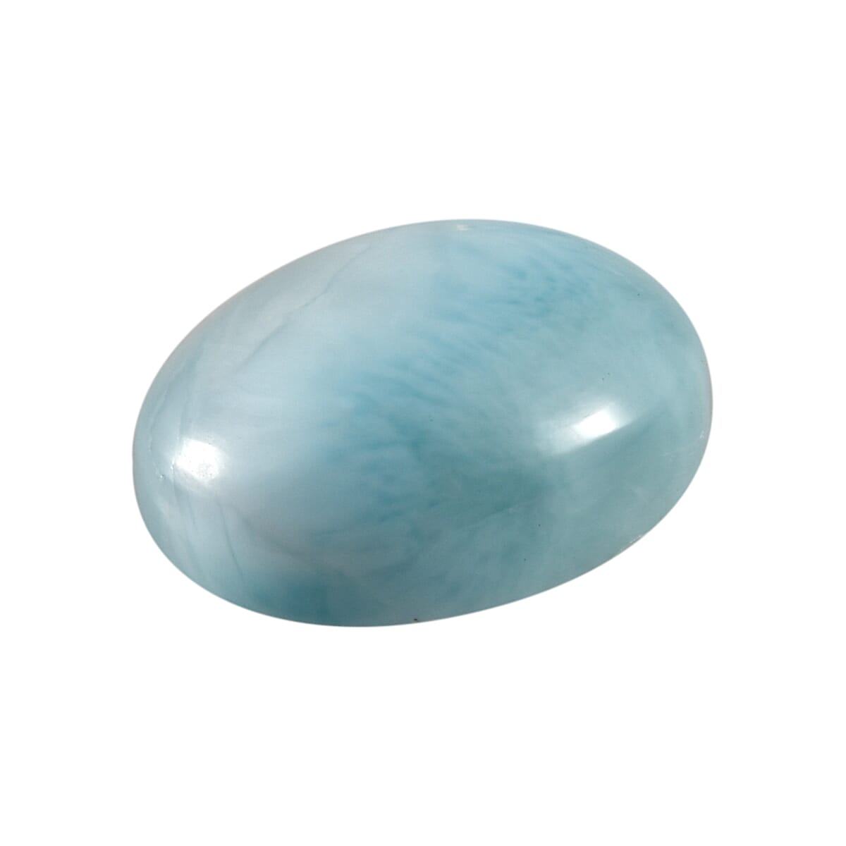 AA Larimar (Ovl 12x10 mm) 4.44 ctw Loose Gemstone