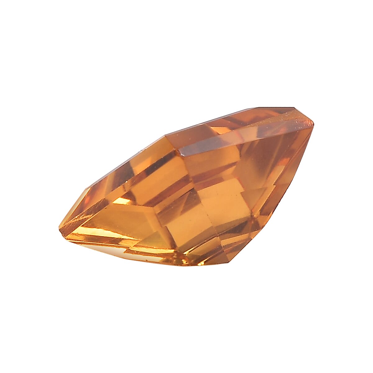 Santa Ana Madeira Citrine (Sqr 9 mm) 3.10 ctw Loose Gemstone