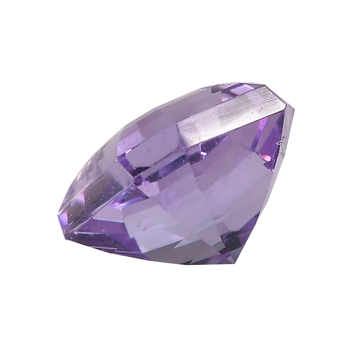 Asscher Cut Rose De France Amethyst Set of 2 (Oct 7x7 mm) 3.05 ctw Loose Gemstone image number 2