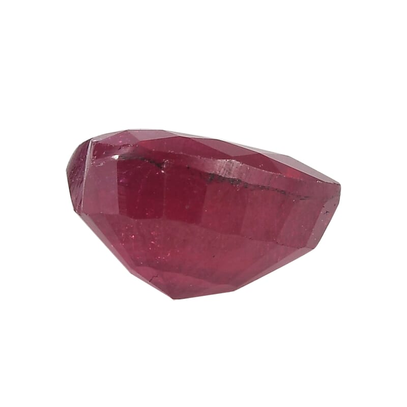 AA Niassa Ruby (FF) (Hrt 9 mm) 3.30 ctw Loose Gemstone