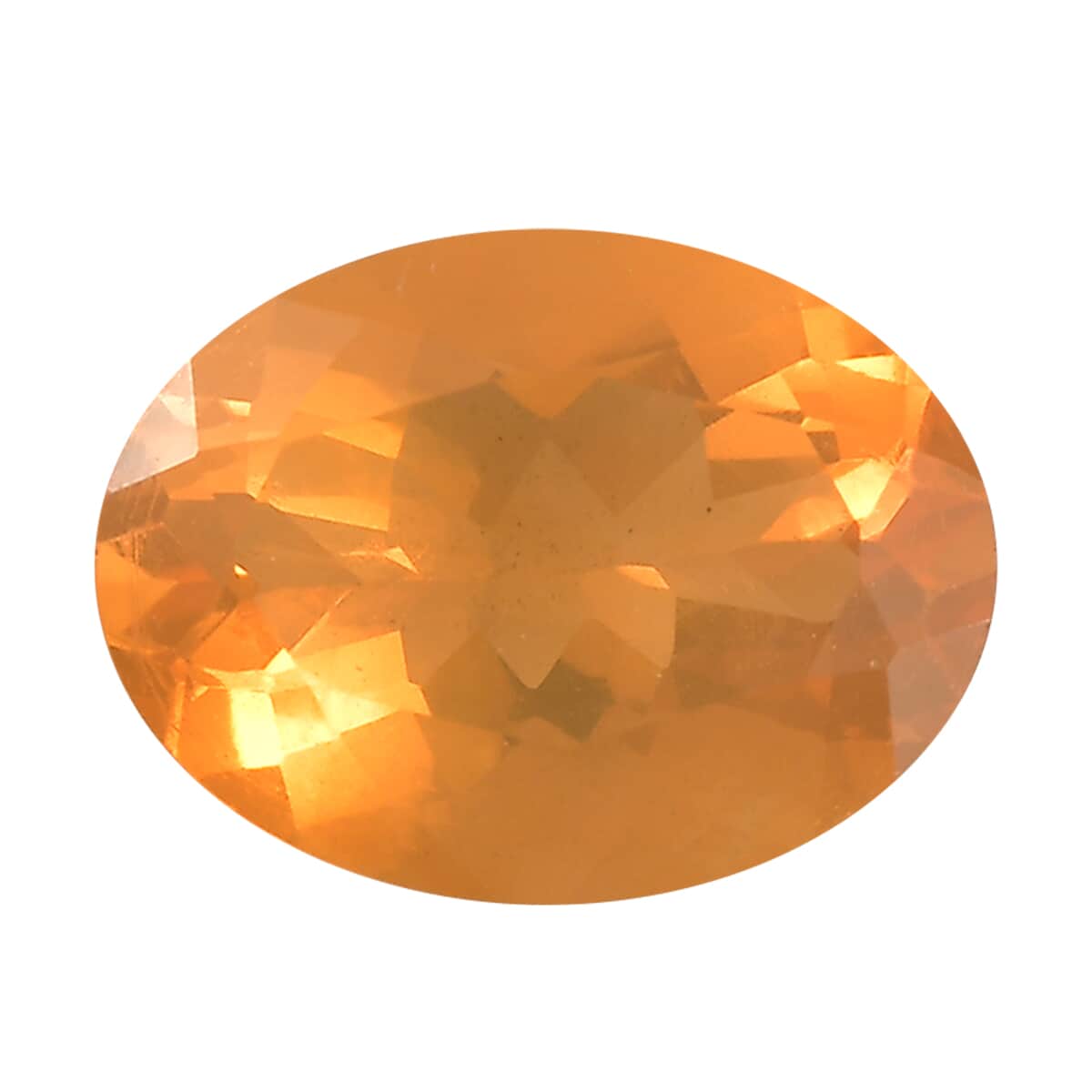 Fire Opal (Ovl 8x6mm) 0.70 ctw Loose Gemstone image number 0
