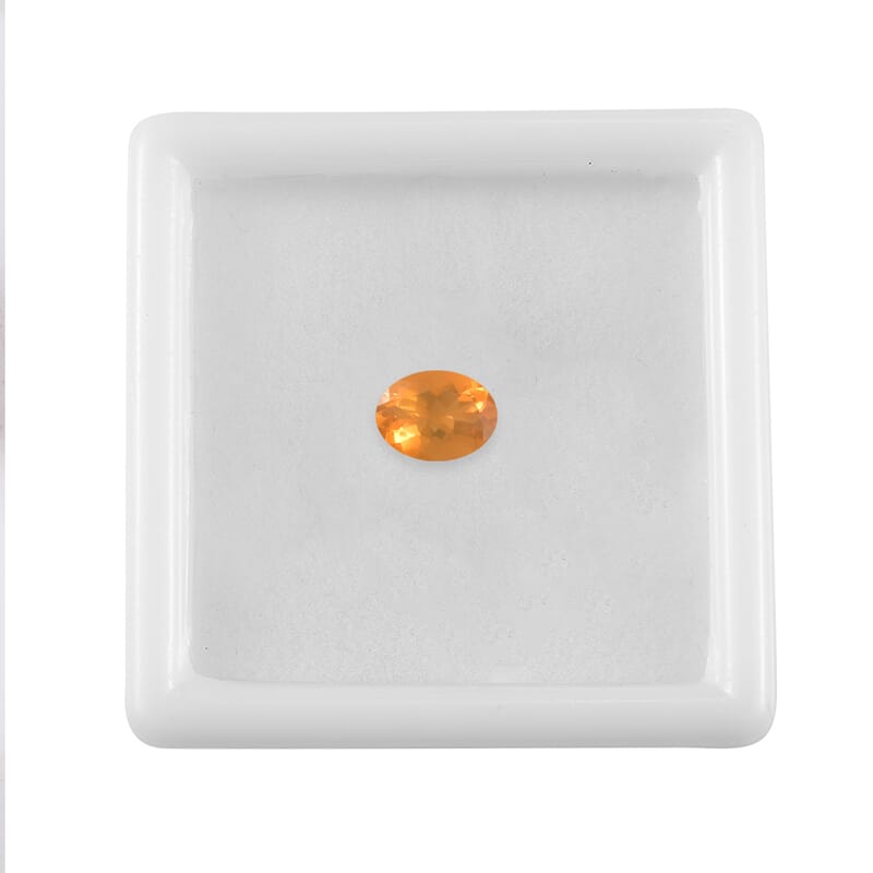 Fire Opal (Ovl 8x6mm) 0.70 ctw Loose gemstone