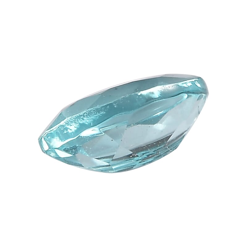 Green Apatite Set of 2 (Ovl 6x4 mm) 0.89 ctw Loose Gemstone