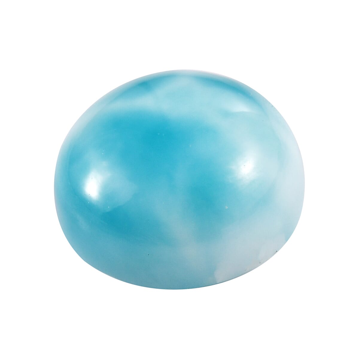 AA Larimar (Rnd 11 mm) 4.32 ctw Loose gemstone image number 2