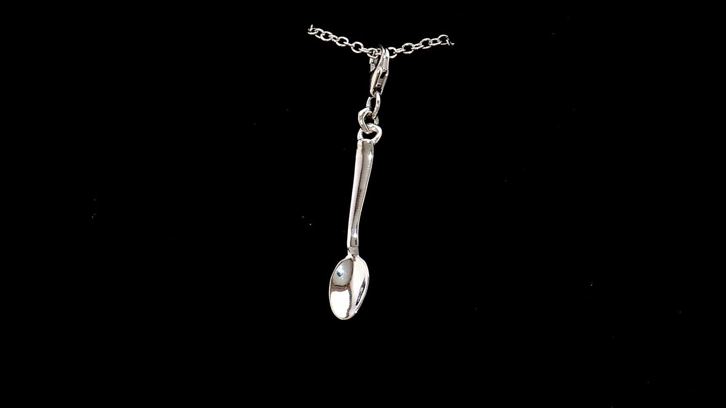 Sterling Silver Spoon Charm (1.5 g)