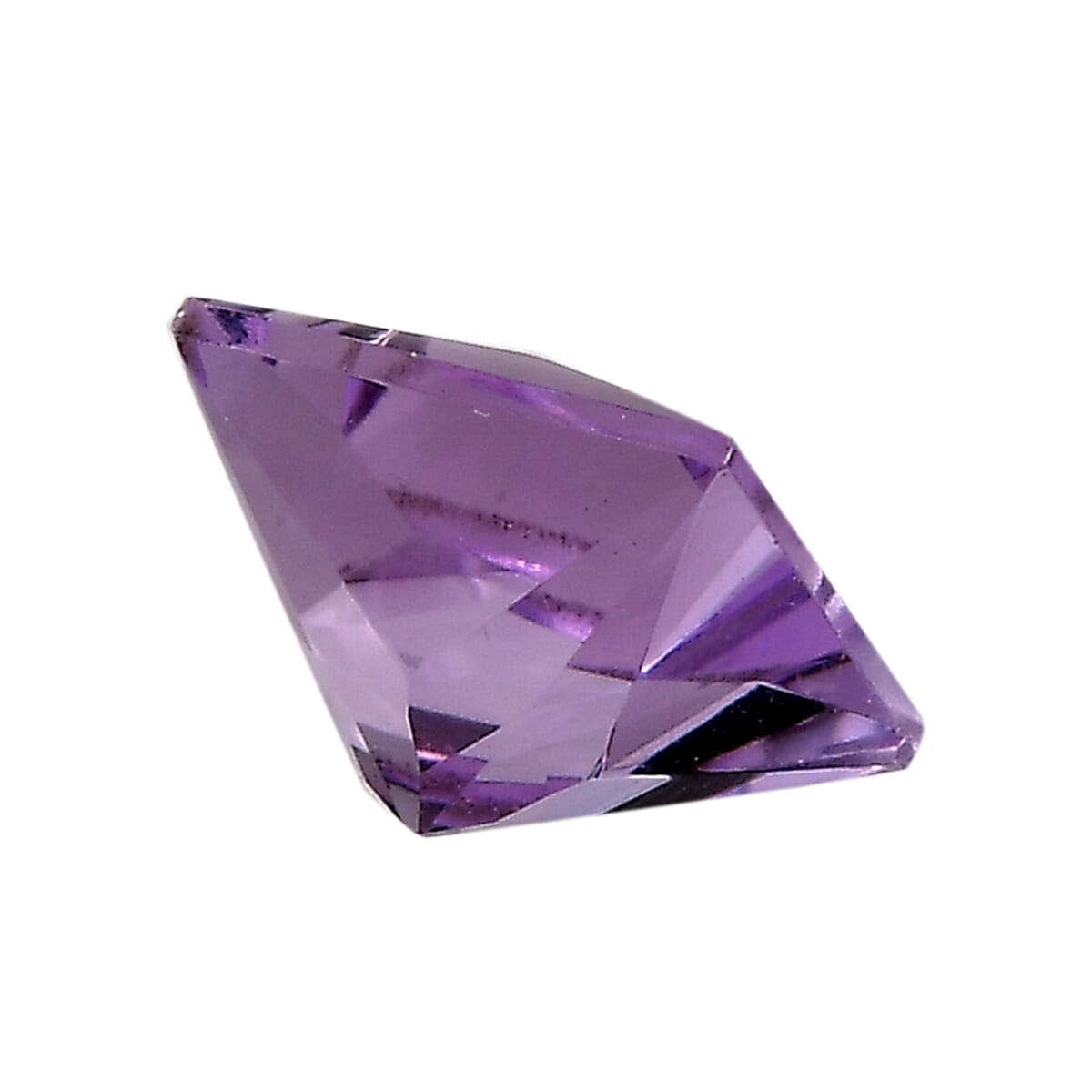 Princess Cut Rose De France Amethyst (Sqr 7 mm) 2.82 ctw Loose Gemstone