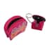 Pink Genuine Leather Butterfly Coin Pouch, Keychain and Wallet image number 4