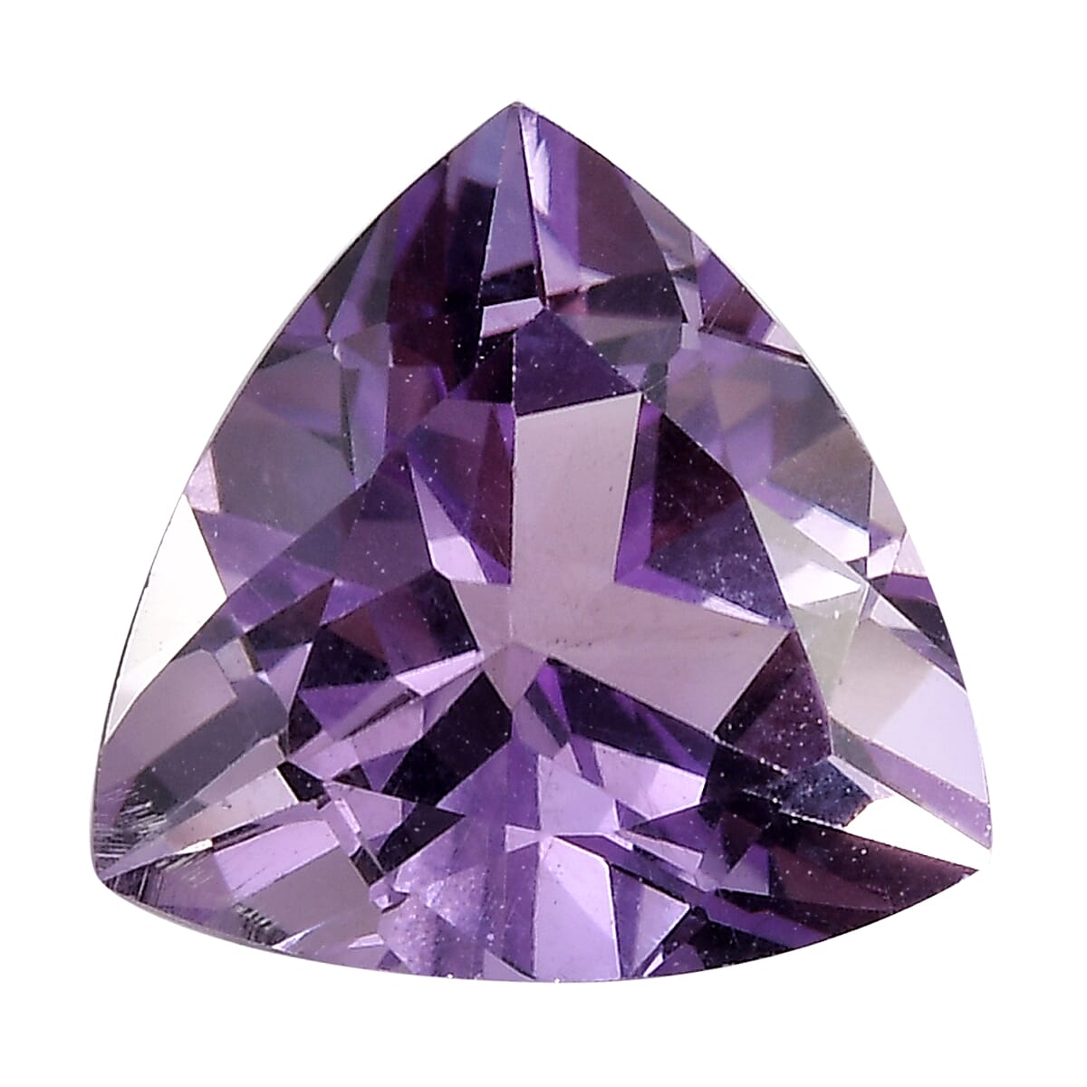 Rose De France Amethyst Set of 2 (Trl 11 mm) 7.23 ctw Loose Gemstone