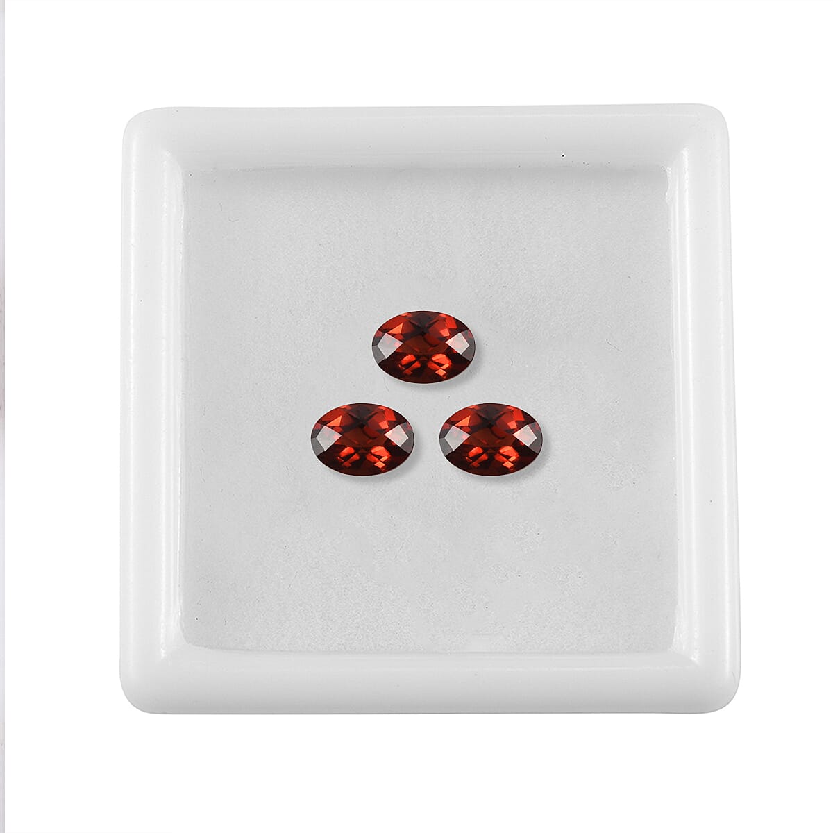 Mozambique Garnet Set of 3 (Ovl 7x5 mm) 2.52 ctw Loose Gemstone
