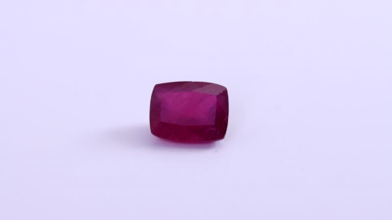 Niassa Ruby (FF) (Cush 10x8 mm) 3.71 ctw Loose Gemstone