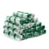 Set of 24 Green Cotton Kitchen Towels Dish Cloth Scrubbing Towels Clothes Cleaning Rags Kitchen Essentials image number 0