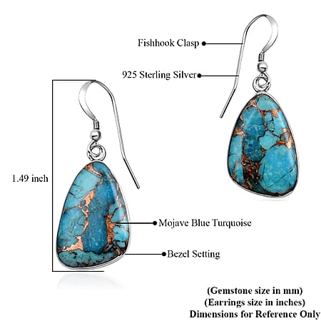 Mojave Blue Turquoise - Product card gallery slide 1 (10176347832633)