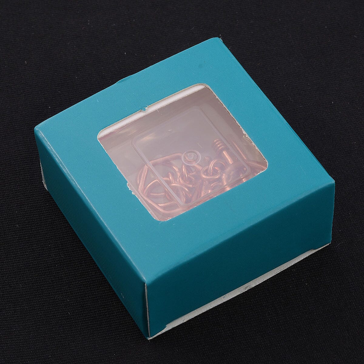 Morning Hour Special Gem Workshop Set of 5 Rosetone Toggle Clasps
