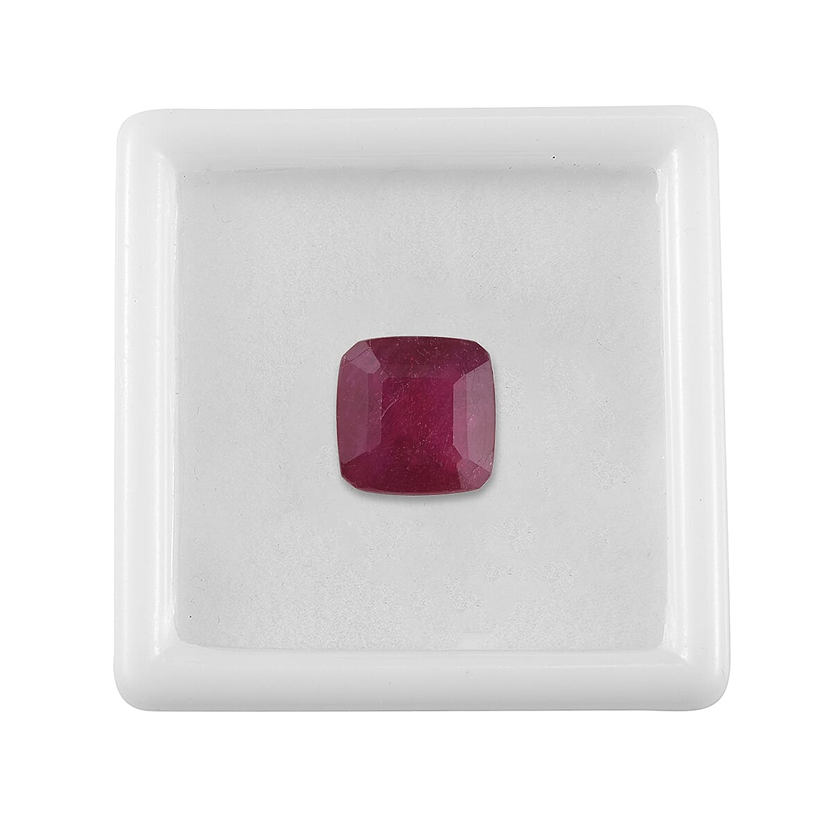 Niassa Ruby (FF) (Oct 10x10 mm) 5.99 ctw Loose Gemstone