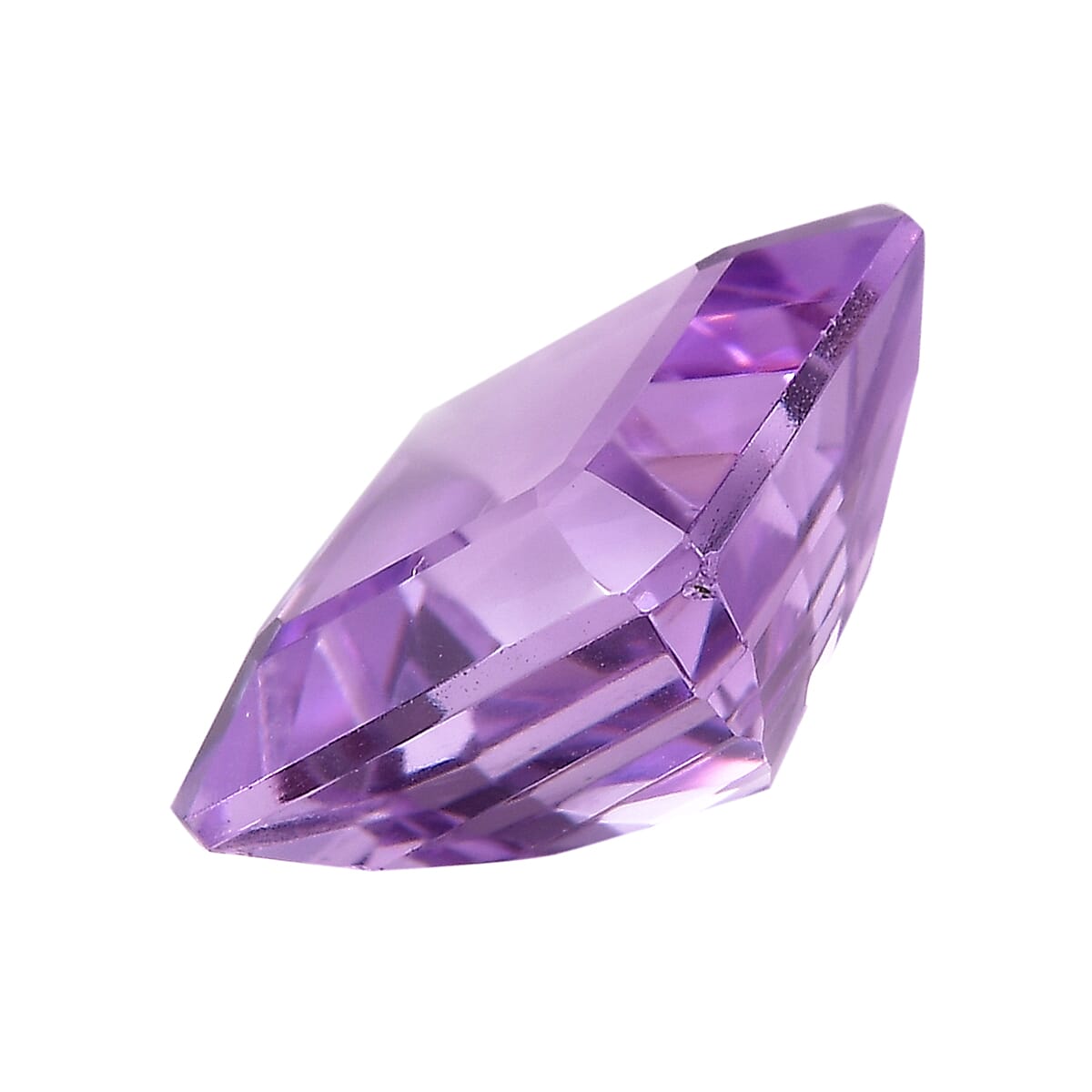 Rose De France Amethyst (Oct 12x12 mm) 7.65 ctw Loose Gemstone