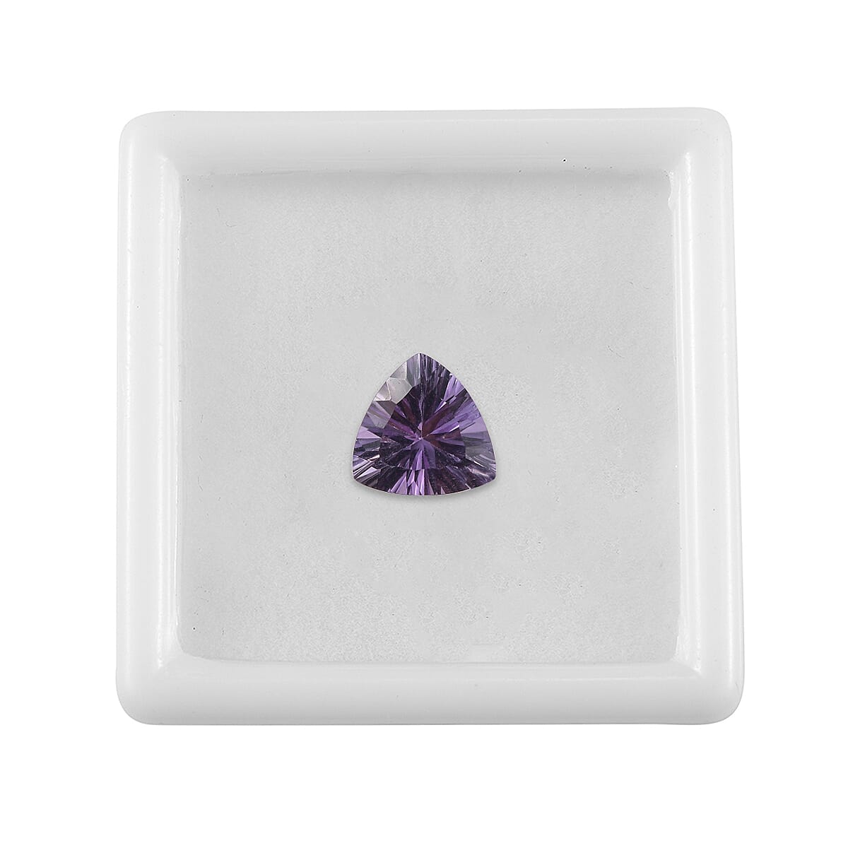 Rose De France Amethyst (Trl 9 mm) 1.75 ctw Loose Gemstone