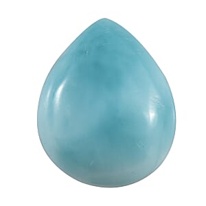 AA Larimar (Pear 12x10 mm) 3.94 ctw Loose gemstone