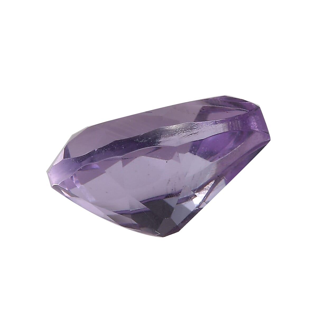 Rose De France Amethyst (Pear 12x10 mm) 3.48 ctw Loose Gemstone