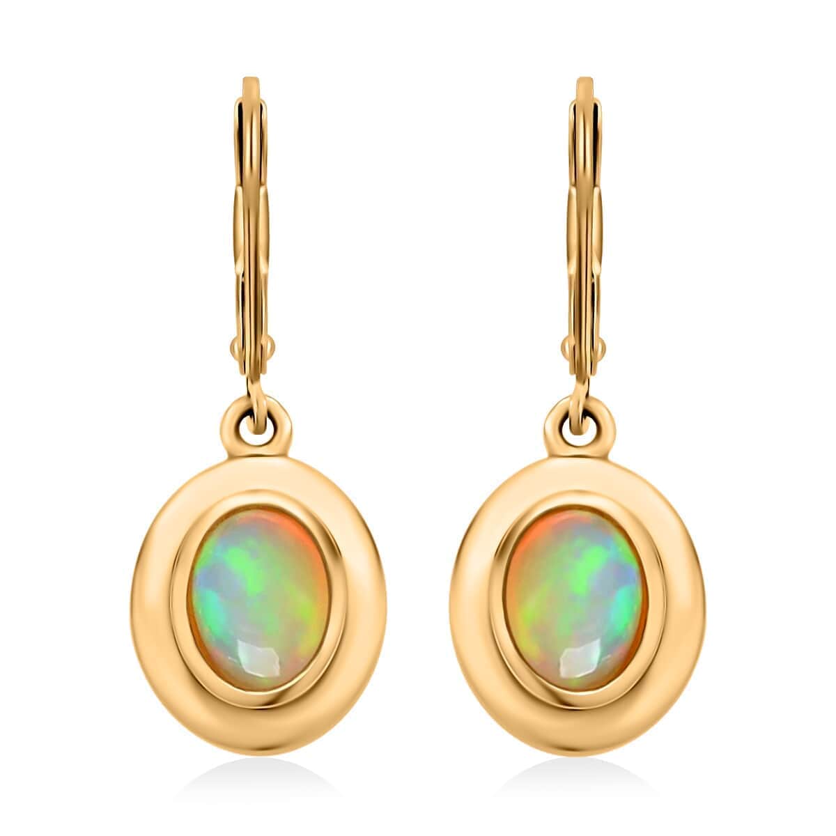 Ethiopian Welo Opal Earrings hot