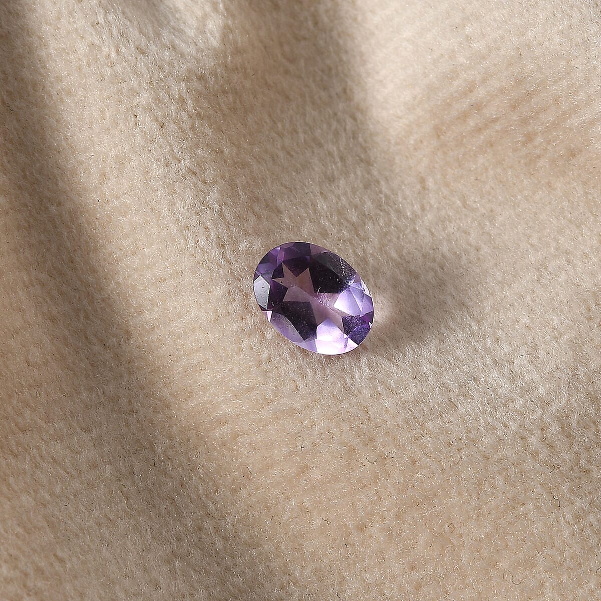 Mashamba Amethyst (Ovl 8x6 mm) 1.05 ctw Loose Gemstone image number 1