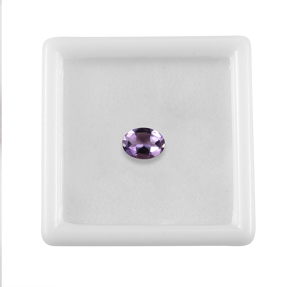 Mashamba Amethyst (Ovl 8x6 mm) 1.05 ctw Loose Gemstone image number 3