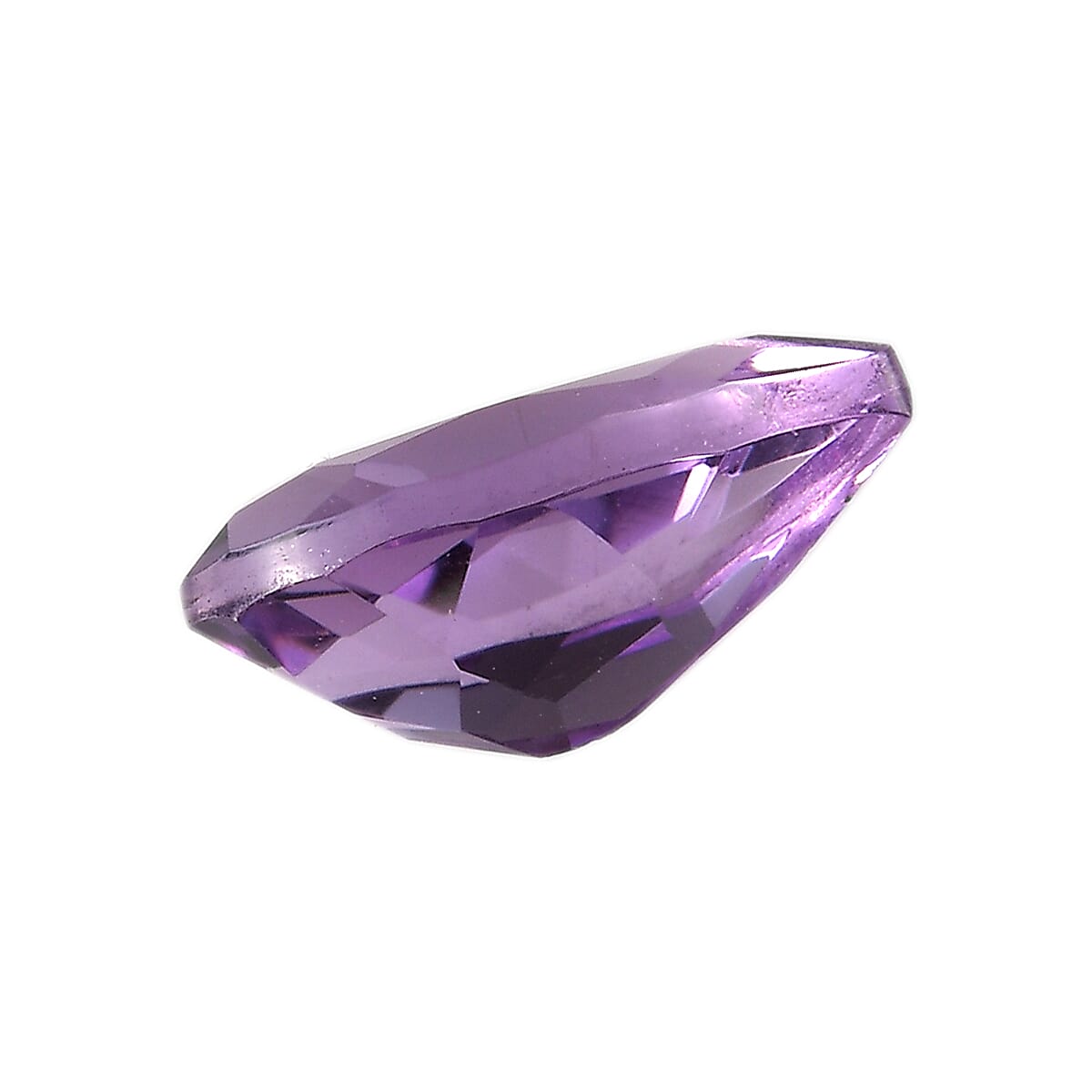 Mashamba Amethyst Set of 2 (Pear 8x5 mm) 1.39 ctw Loose Gemstone