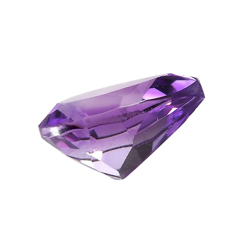 Mashamba Amethyst Set of 2 (Pear 7x5 mm) 1.21 ctw Loose Gemstone
