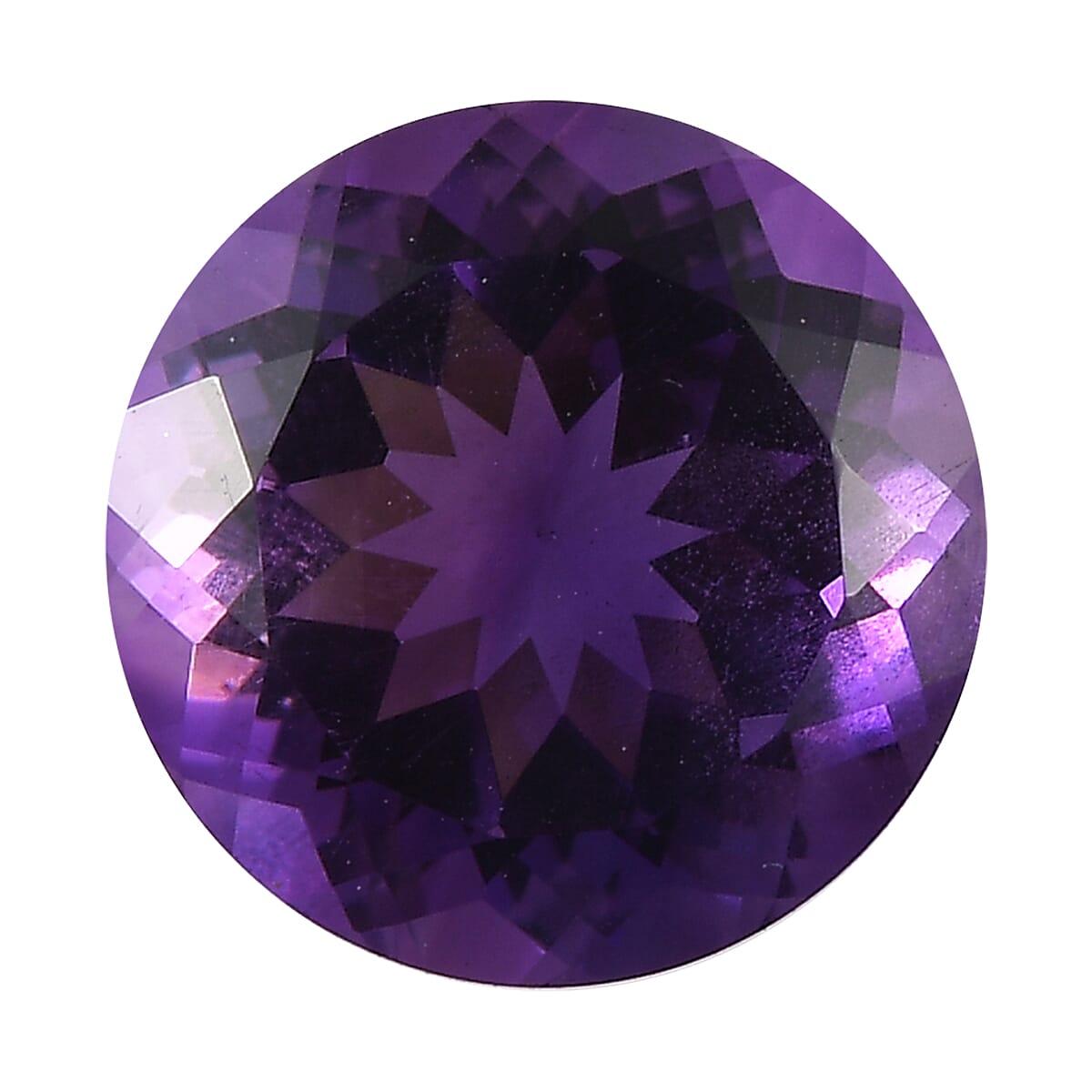 AA Moroccan Amethyst (Rnd 11 mm) 4.58 ctw Loose Gemstone